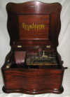 an image of Fifteen and half  (15 1/2) inch Reginaphone Regina music box