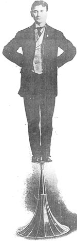 Ajax phonograph horn