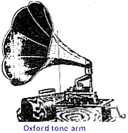 Oxford tone arm phonograph