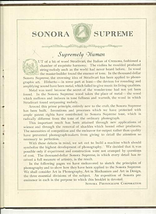 next page of the Sonora Supreme catalog