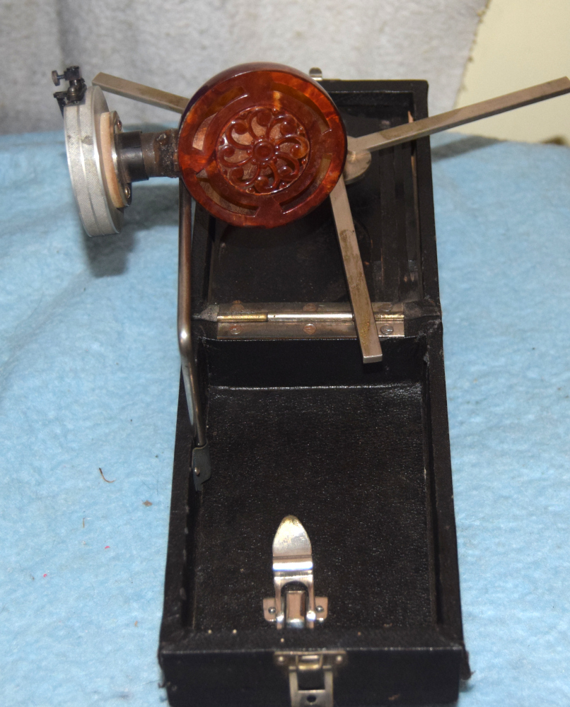 a second thumbnail of Cameraphone with tortoise shell horn for sale