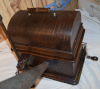 a fourth thumbnail of Edison Standard Phonograph with morning glory horn for sale