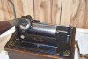 a third thumbnail of Edison Fireside Phonograph with papier mache horn