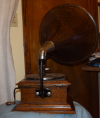 a fourth thumbnail of Victor II with wooden horn