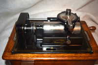 a third thumbnail of Edison Standard Phonograph  Morning Glory Horn