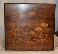 a fourth thumbnail of Nine and 1/4 inch Kalliope music box with bells