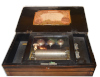 a second thumbnail of Swiss cylinder music box with bells