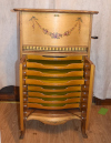 a second thumbnail of Regina music box - Rookwood