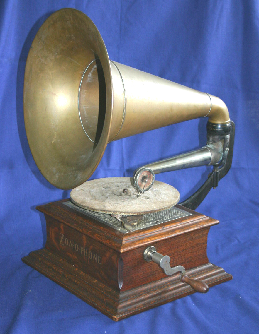  Concert Zonophone, rear mount