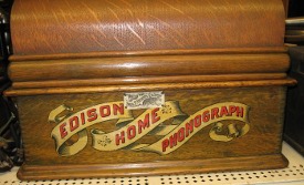 Edison Home Phonograph, New Style case